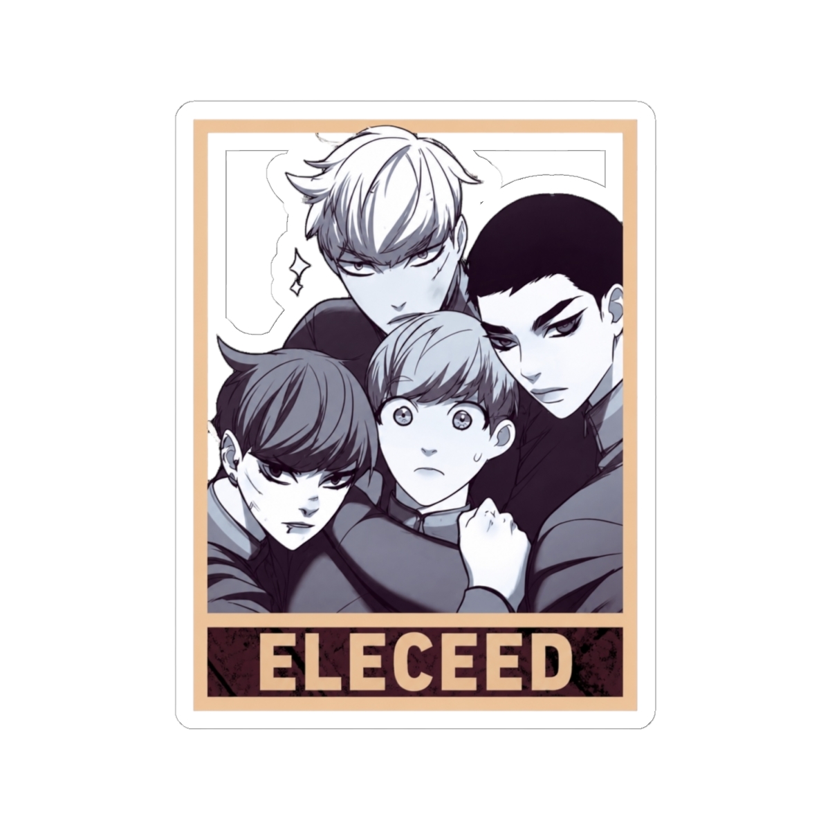 Eleceed Sticker - alternate angle 1, merchandise