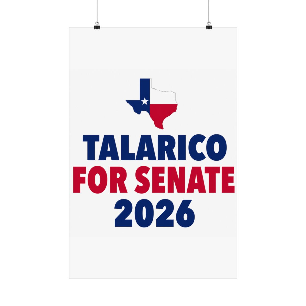 Talarico for Senate 2026 Election Texas Poster | Eleceed - Official posters merchandise