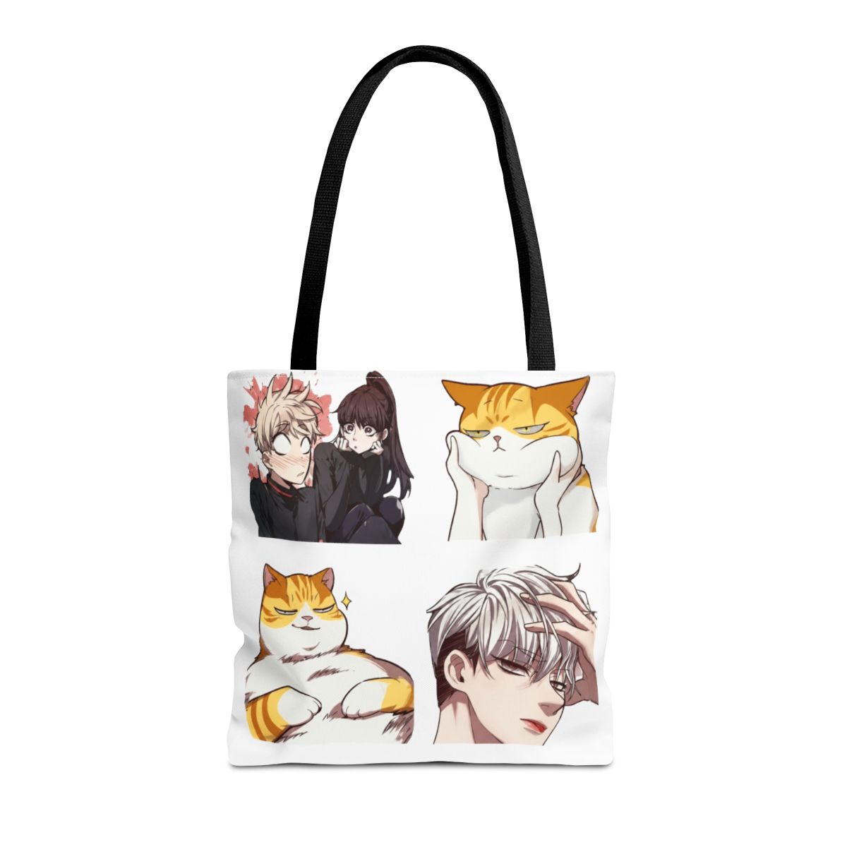 Eleceed Manga Plain Beige Cotton Polyester Bags Shoulder Bag for Grocery & Travel - alternate angle 2, merchandise