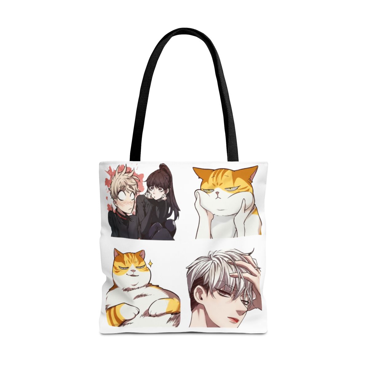 Eleceed Manga Plain Beige Cotton Polyester Bags Shoulder Bag for Grocery & Travel - alternate angle 3, merchandise
