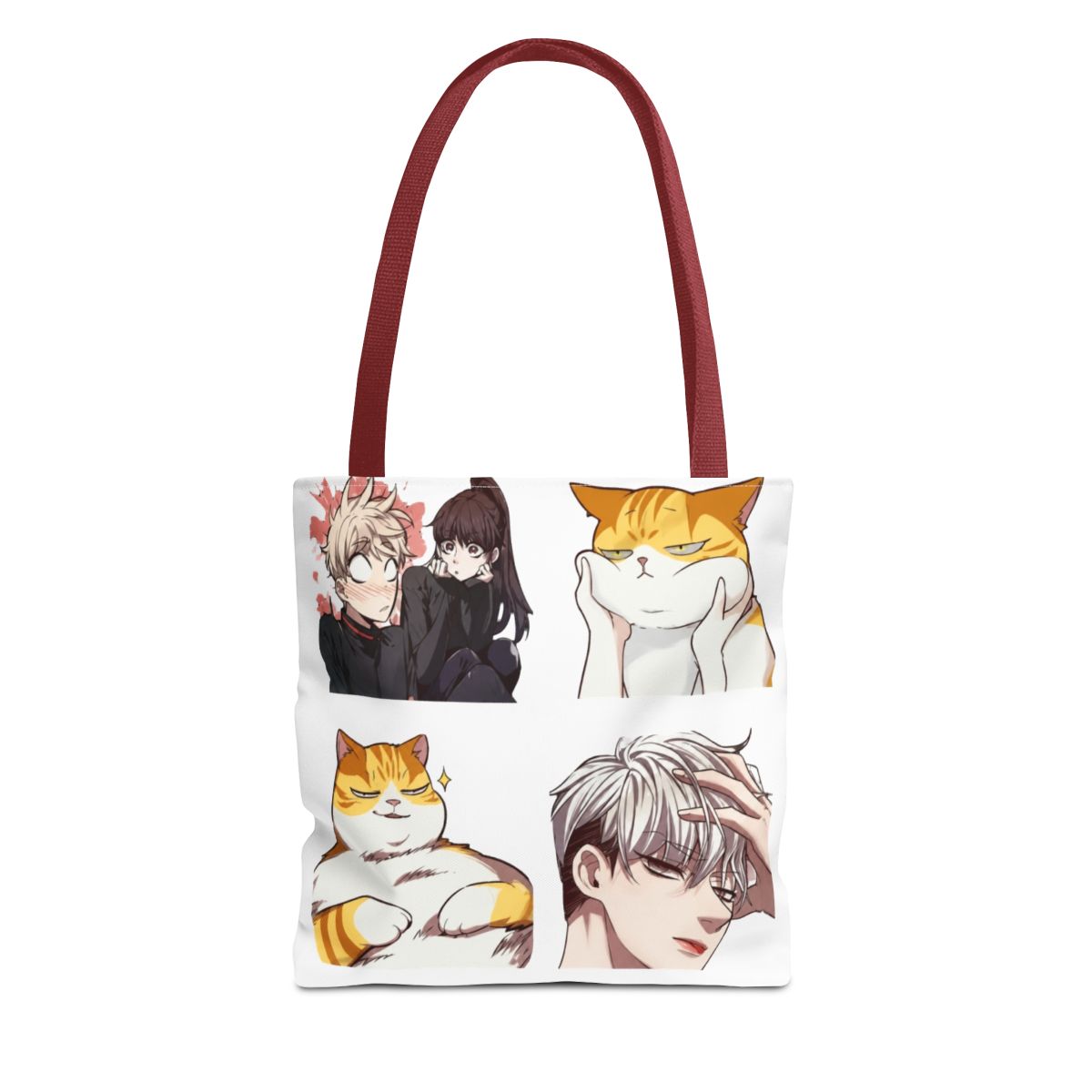Eleceed Manga Plain Beige Cotton Polyester Bags Shoulder Bag for Grocery & Travel - alternate angle 4, merchandise