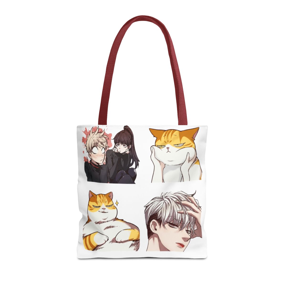 Eleceed Manga Plain Beige Cotton Polyester Bags Shoulder Bag for Grocery & Travel - alternate angle 5, merchandise